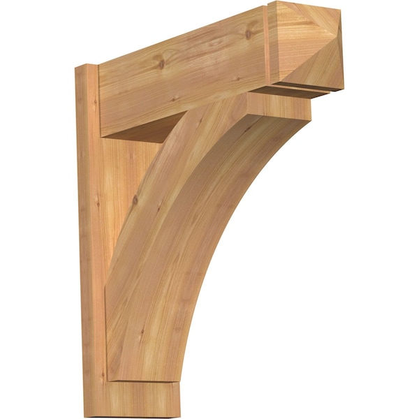 Ekena Millwork Thorton Smooth Arts and Crafts Outlooker, Western Red Cedar, 7 1/2"W x 26"D x 26"H OUT08X26X26THR03SWR - main